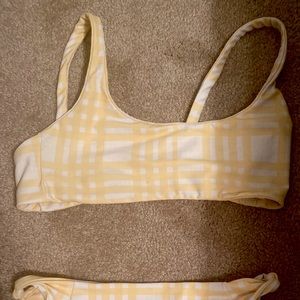 COPY - Skatie Bikini push up top and very high waisted cheeky bottom size medium